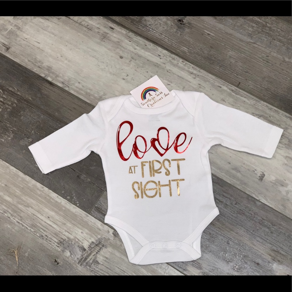 Custom Valentine's Day Onsie